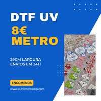 DTF UV - Revenda metro linear