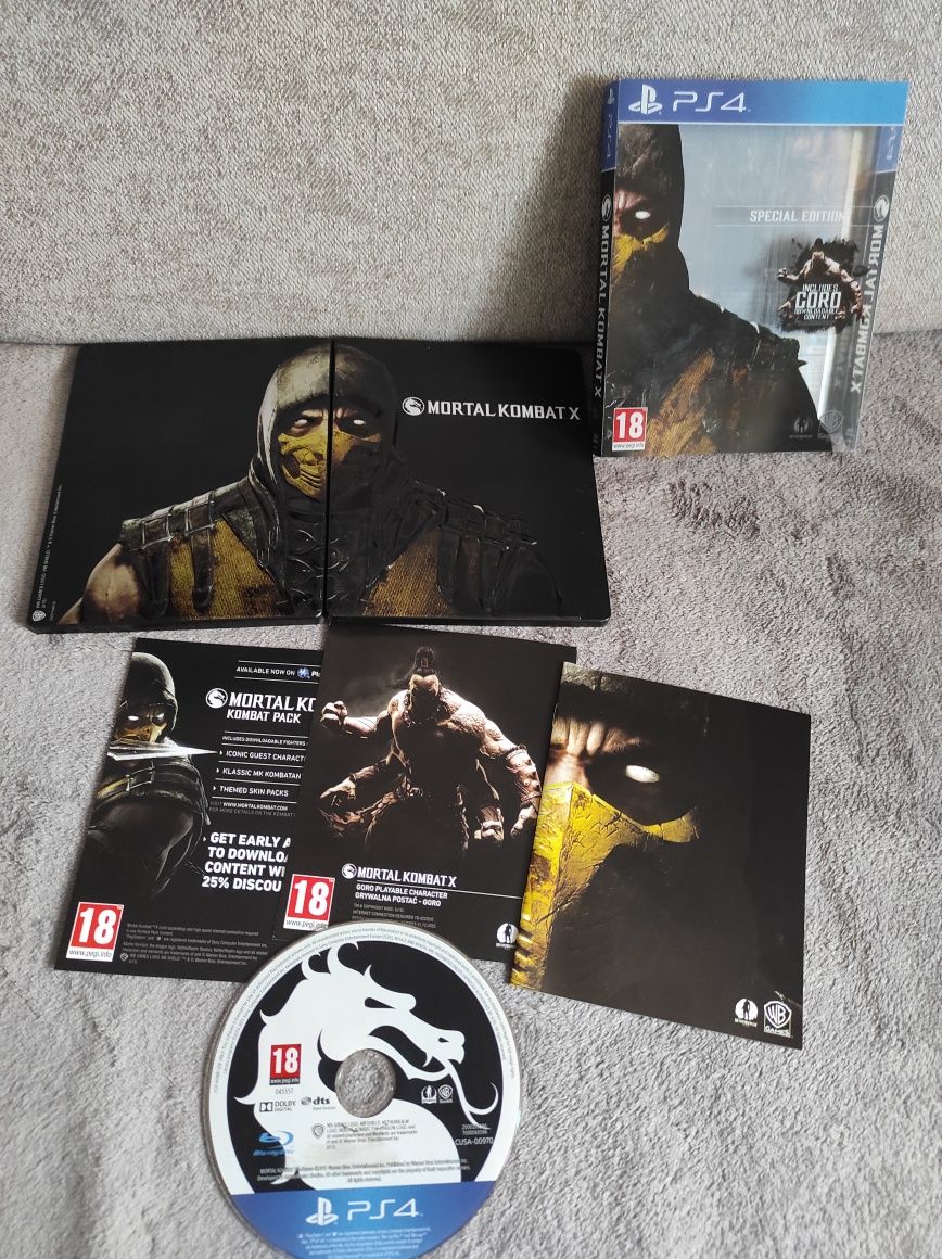 Mortal Kombat X Special Edition PS4 , PlayStation 4