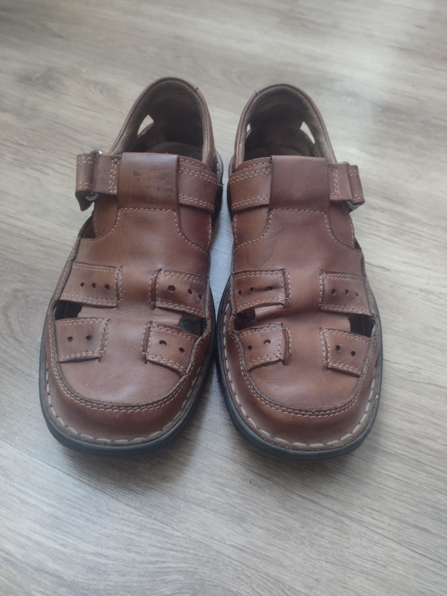 Buty półbuty sandały rozmiar 40 skóra