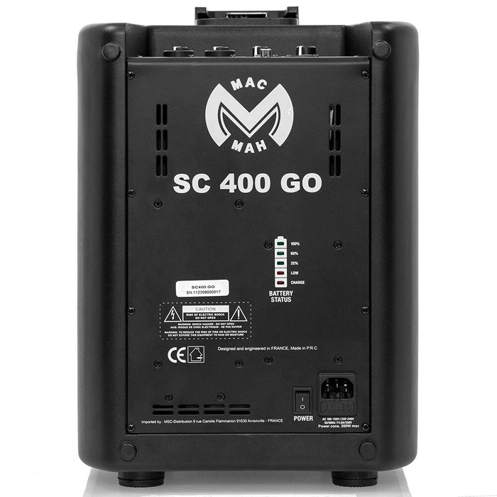Vendo coluna de som professional sc400 go