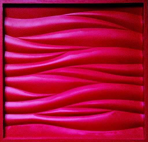 3д панель под лед. "КВАДРАТЫ"  ФОРМА для садовой фигуры-камня