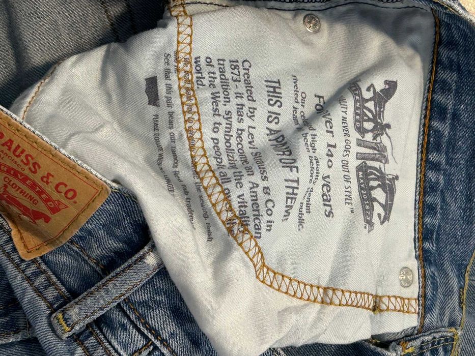 Levis 514 krótkie spodenki męskie