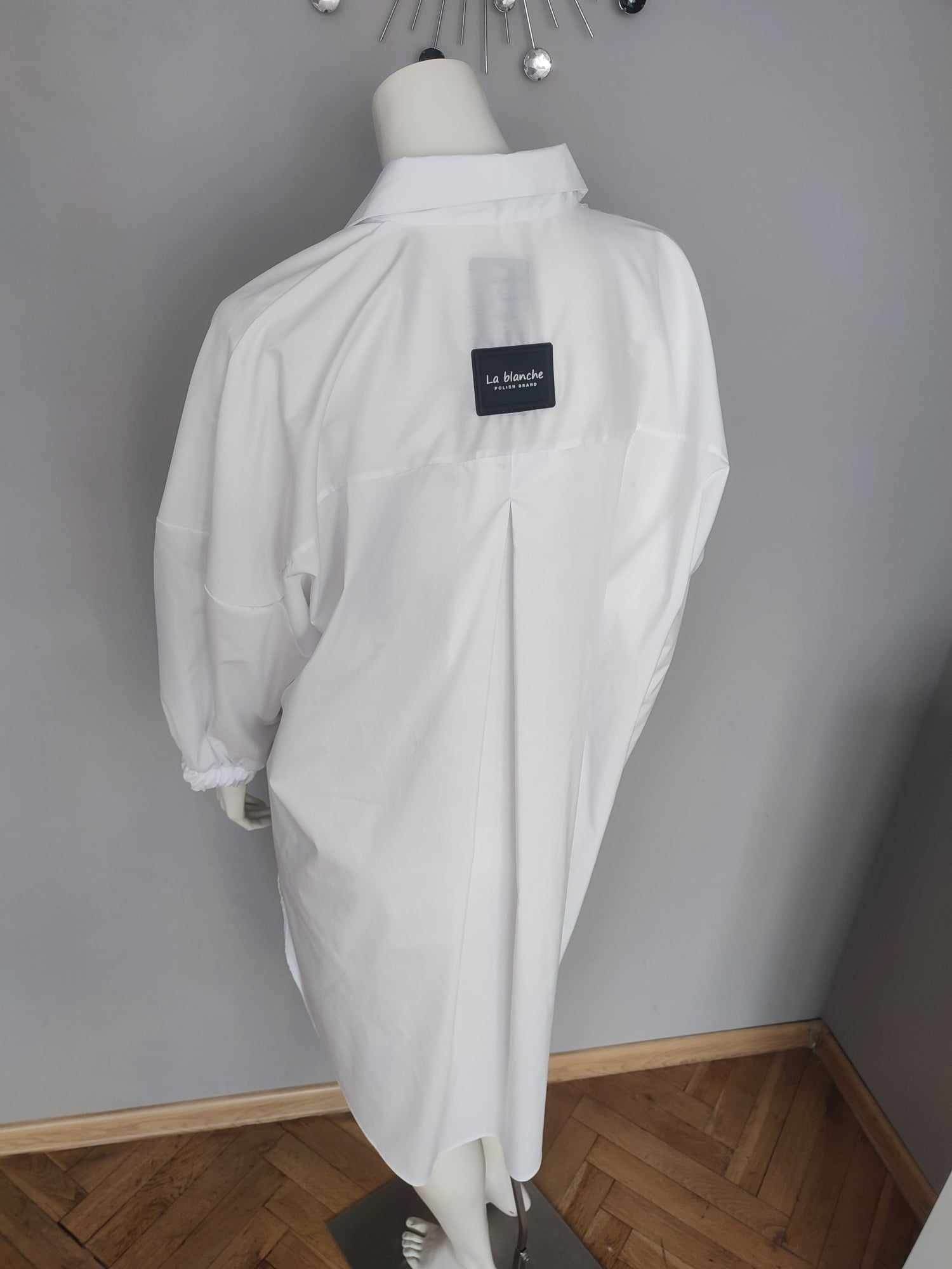 Biała koszula La Blanche oversize uni S 36 M 38 40 L XL 42 XXL 44