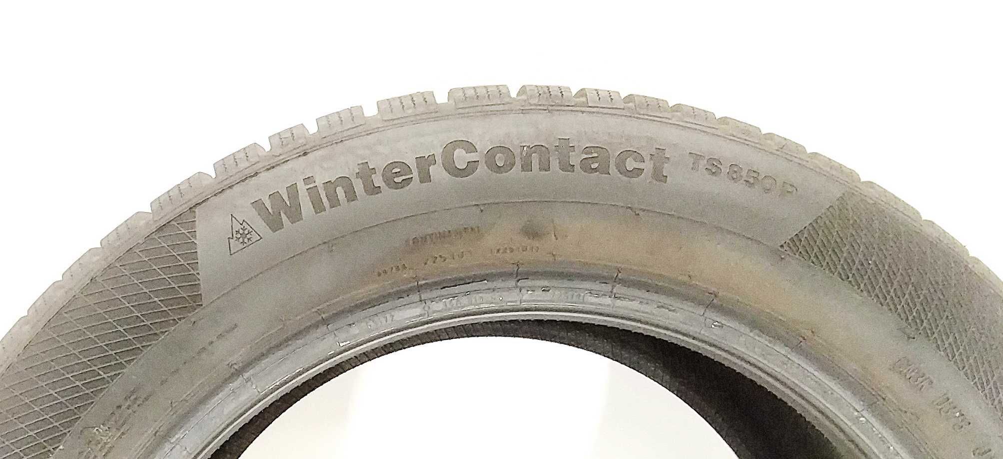 2x 215/55 R17 XL Continental TS850P opony zimowe 8 mm / montaż