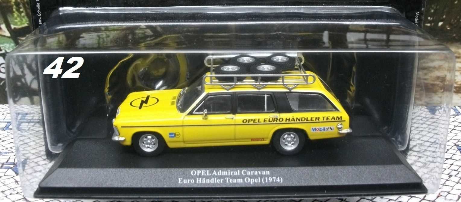 Assistência rally - Opel, Mercedes, Fiat, VW,, Renault  Altaya -1:43