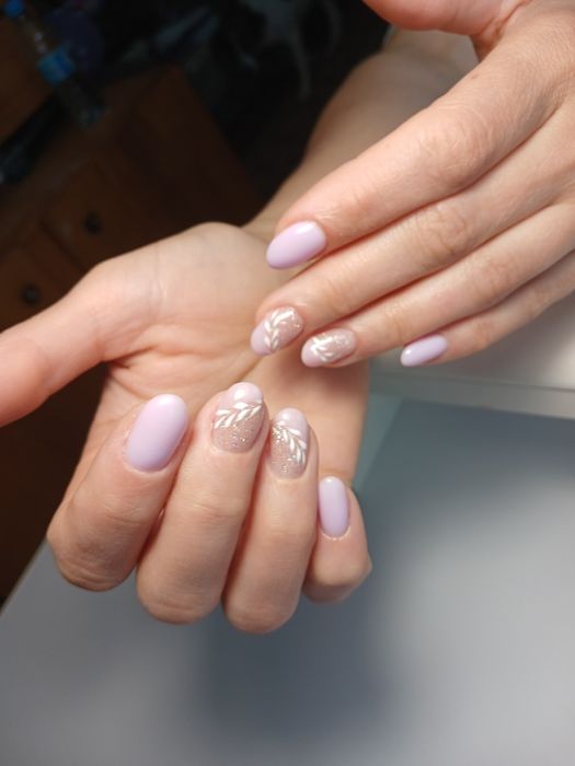 Манікюр.Гкль-лак.Крєс.