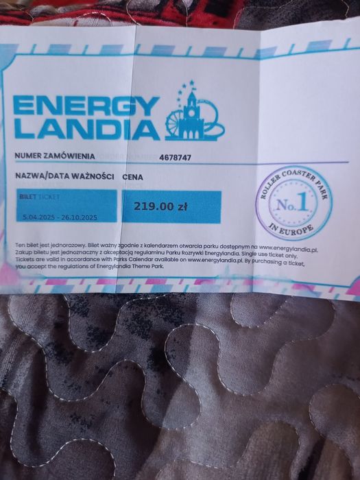 Bilet Enrgylandia