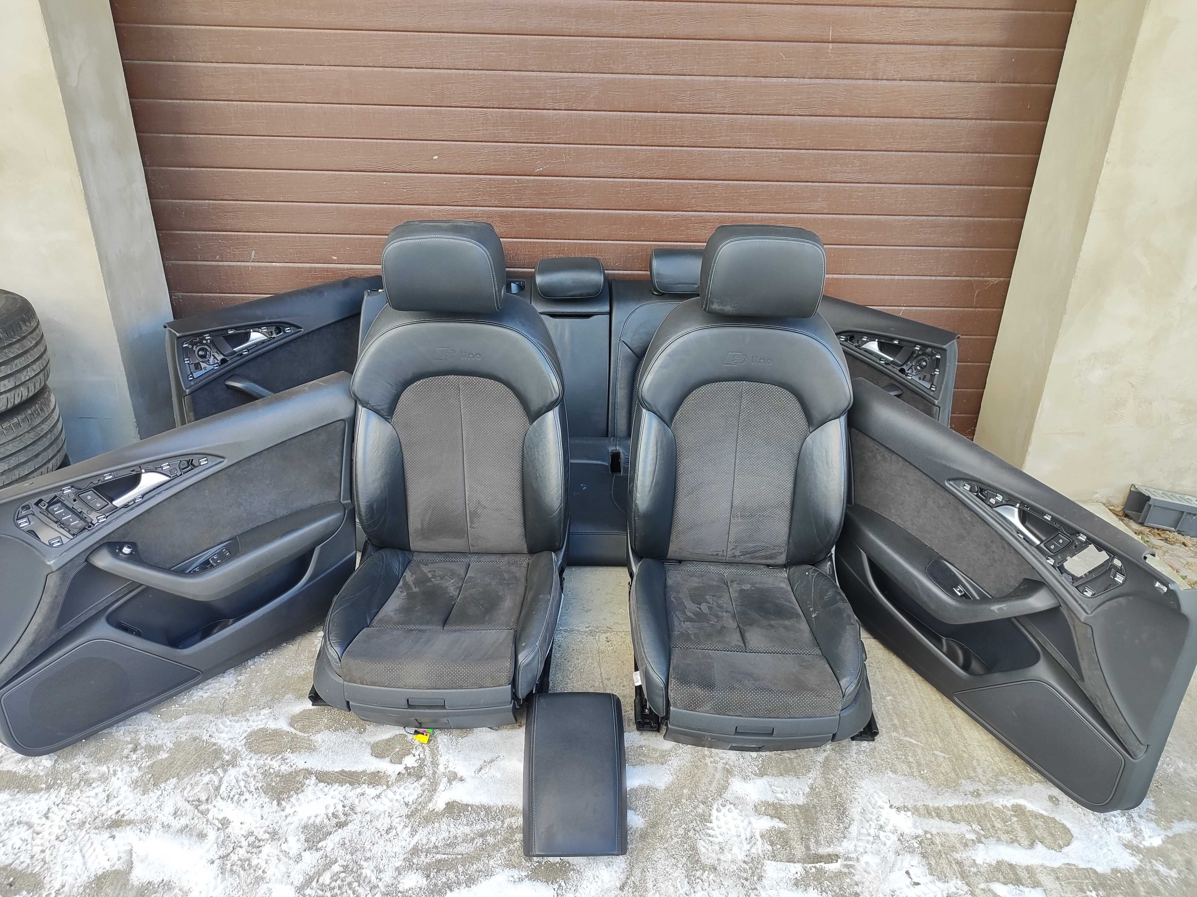 Audi A6 C7 fotele kanapy S-LINE