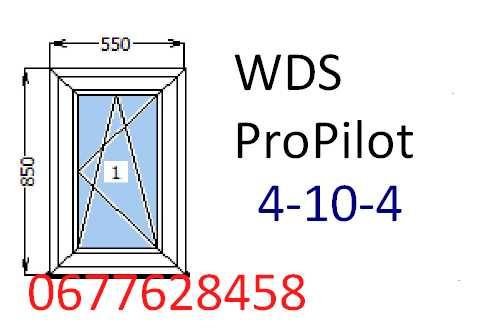 Окно металлопластиковое 550х850 за 3-4 дня!