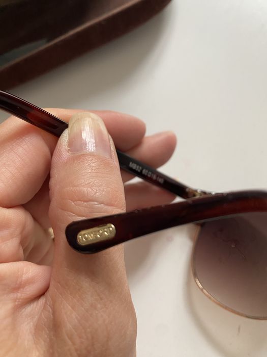 Tom Ford okulary prxeciwsloneczne brazowe