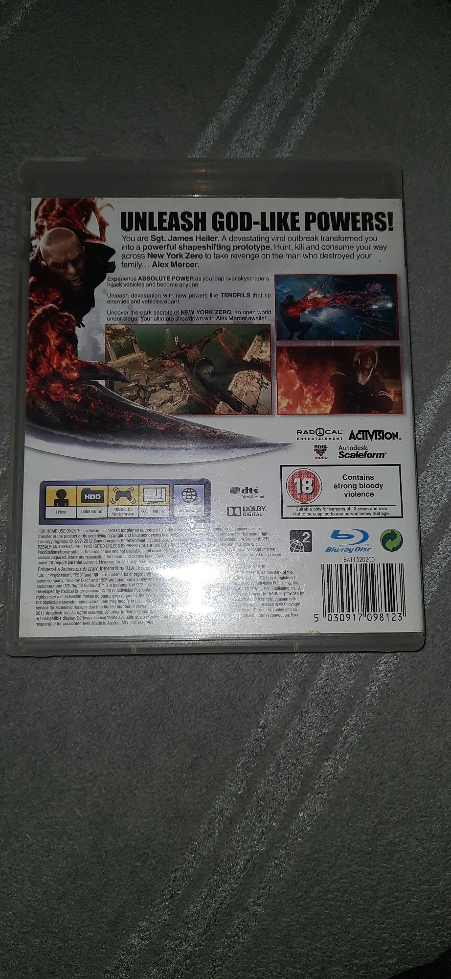 Prototype 2 na ps3