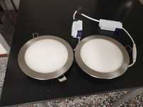 12 Focos Led Encastrar Teto  Bom Estado