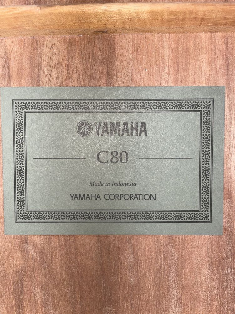 Класична гітара Yamaha C80