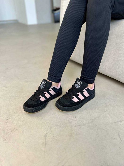 Кросівки Adidas Adimatic x Human Made Black/Peach premium