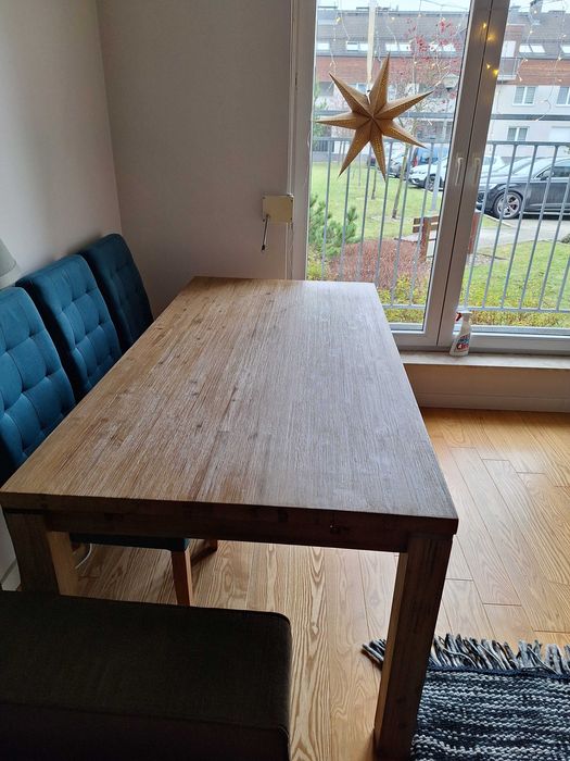 Stół akacjowy lite drewno