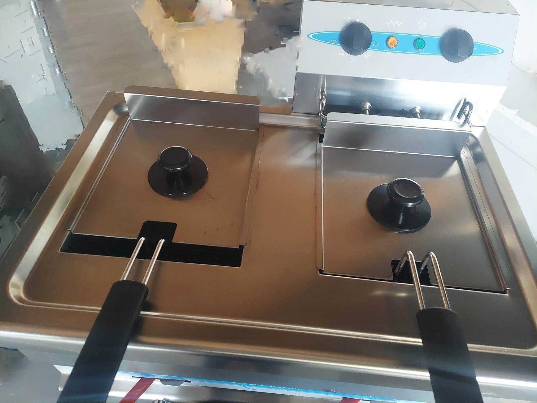Fritadeira de cesto duplo - NOVA