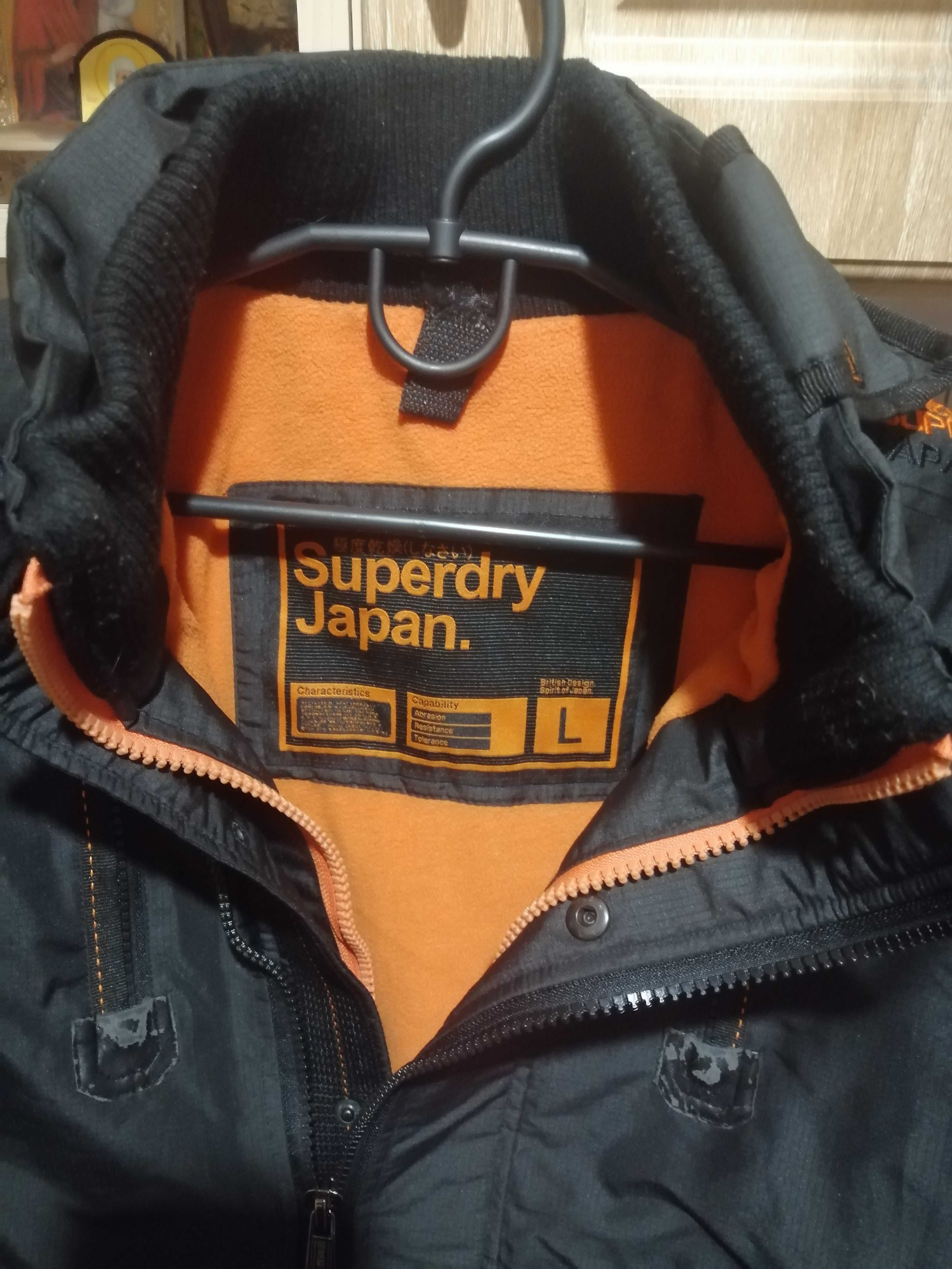 Мужская куртка superdry japan осень-весна