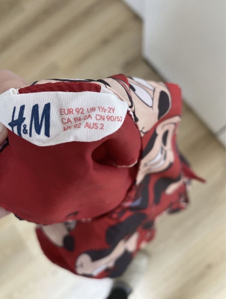 Sukienka h&m 92 myszka minnie