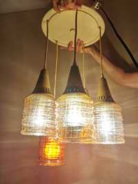 Lampa kaskadowa z lat 70