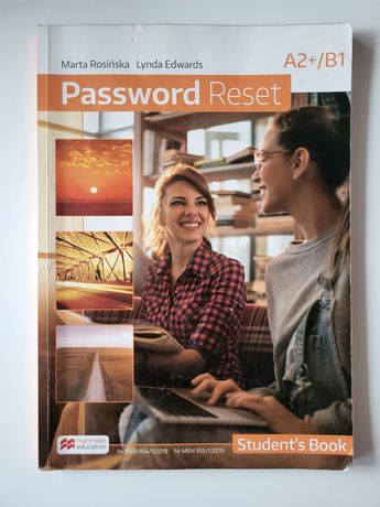 Password reset A2+/B1 Student’s Book