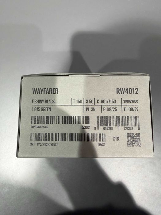 Смарт-окуляри Ray-Ban Meta Wayfarer (Gen 2) Shiny