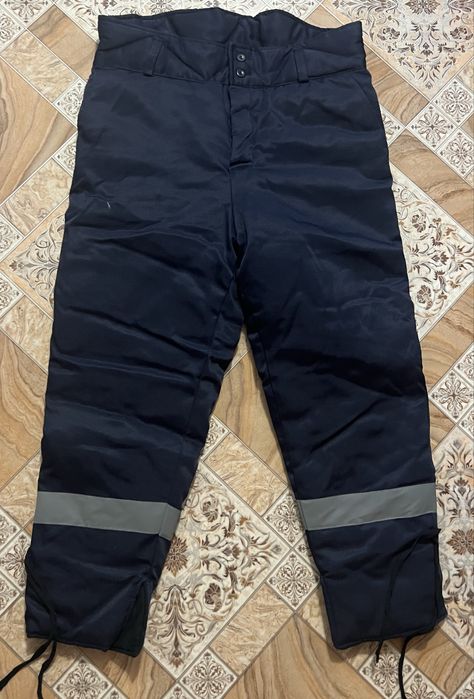 Штани робочі зимові ватяні, на синтепоні