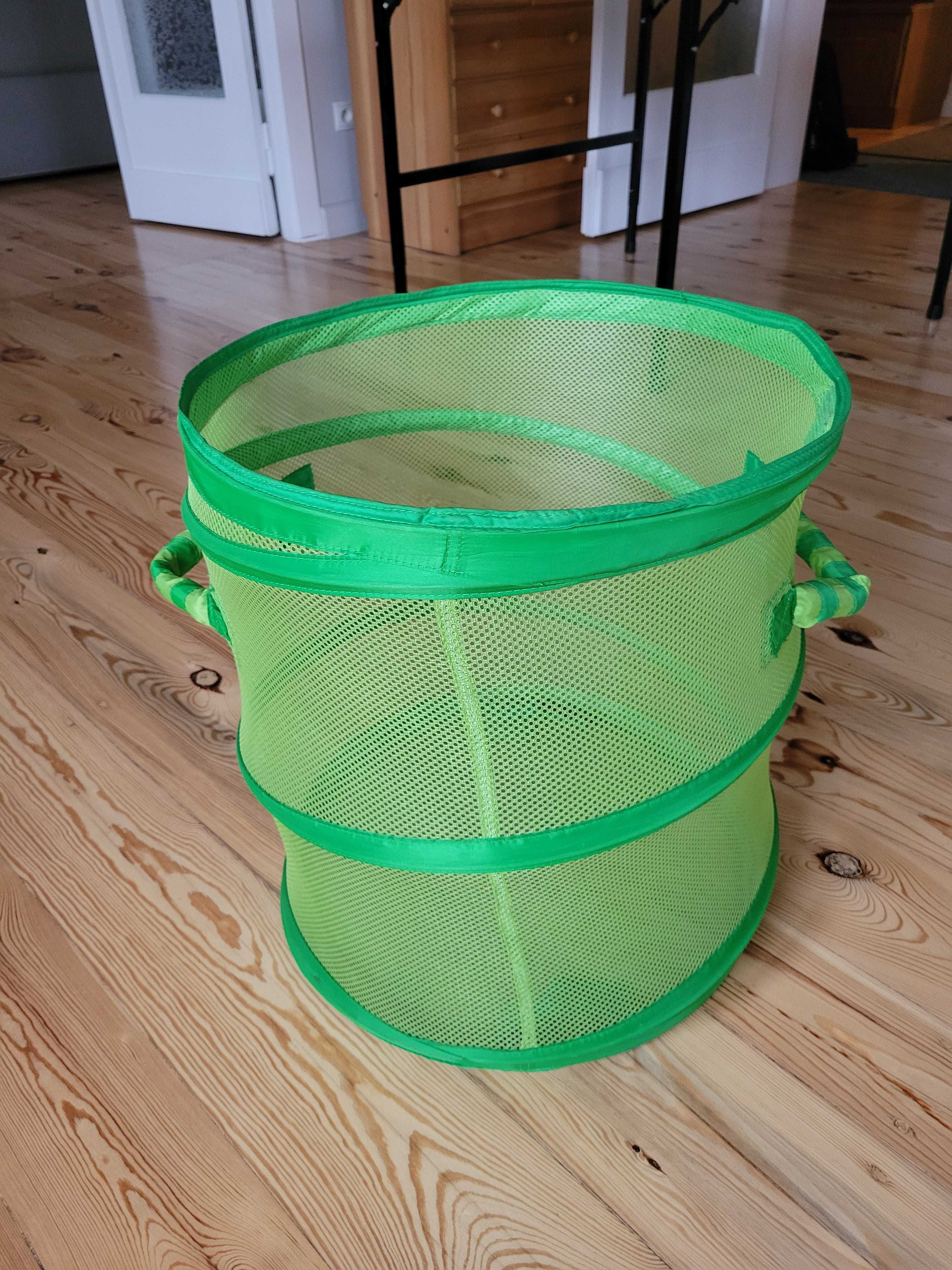 Kosz sprężynowy na zabawki, pluszaki IKEA