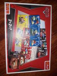 Gra układanka puzzle Trefl Cars Auta 00760 2+2 liczby liczenie