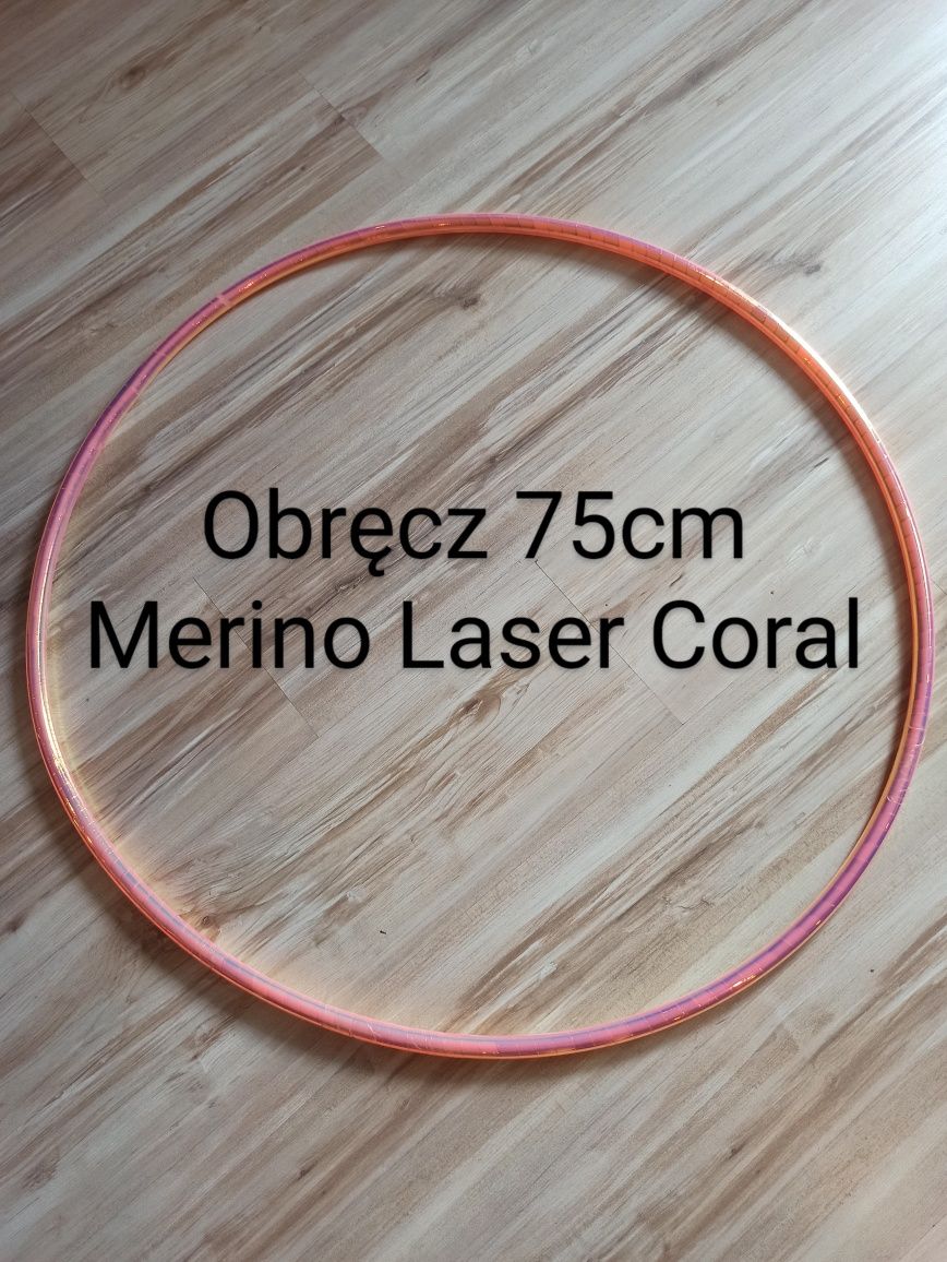 Obręcz gimnastyka artystyczna rozmiar 75 cm