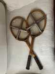 Lote de : Duas raquetes de Tenis antigas