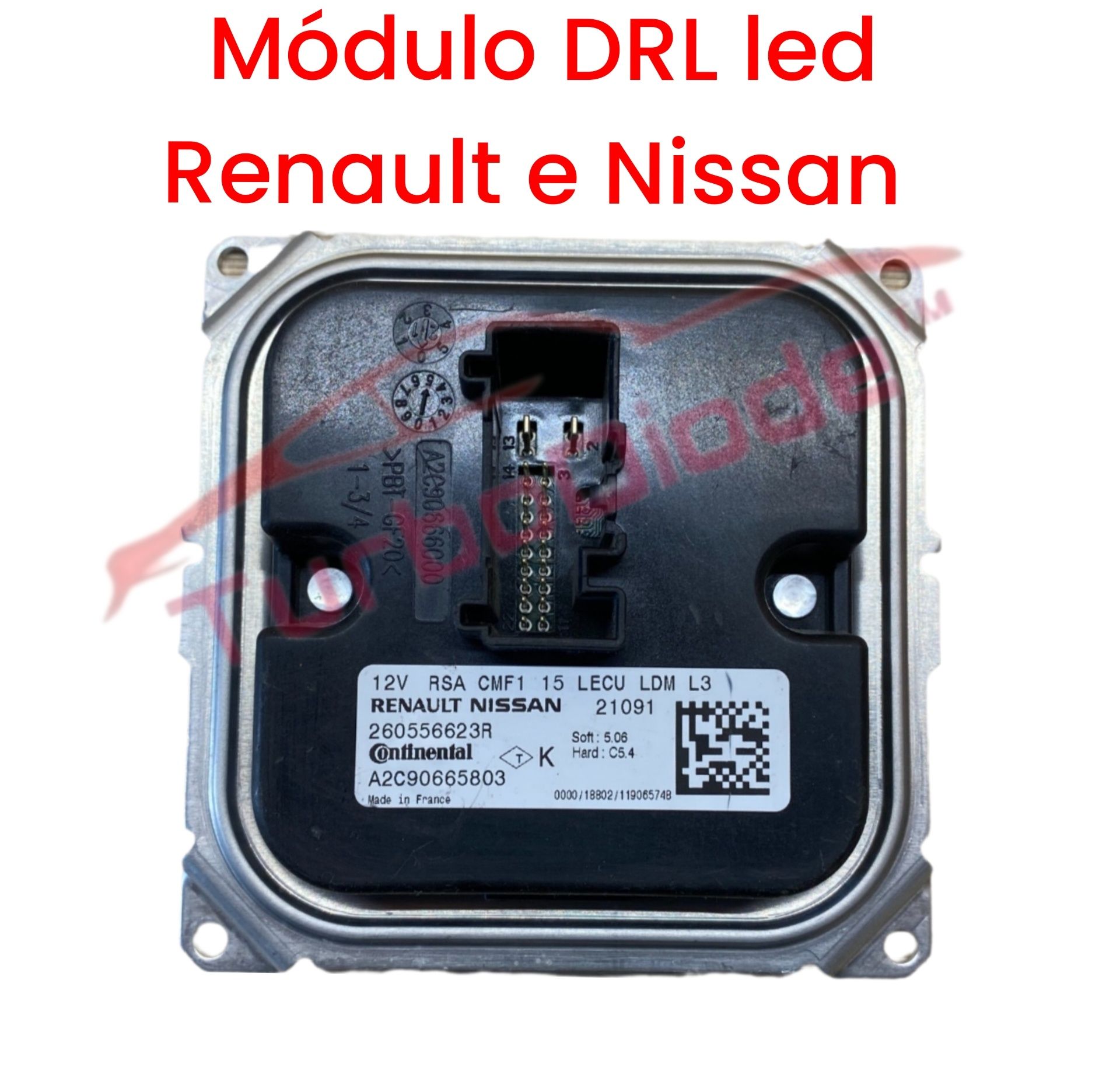 Módulo Led para Renault e Nissan