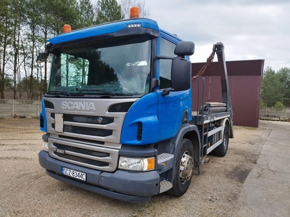 Scania P 280 - Bramowiec HYVALIFT  Zamiana