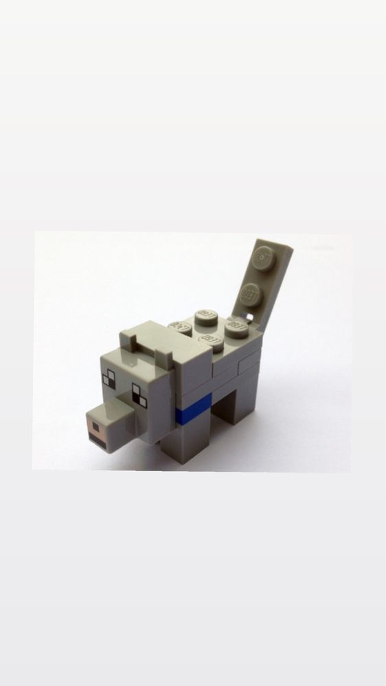 Lego Minecraft Wilk figurka