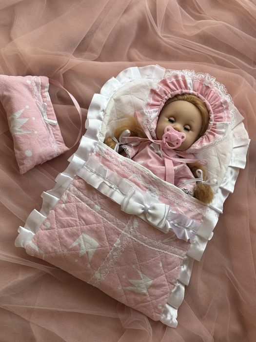 Лялька пупс дівчинка 38 см, розмовляє