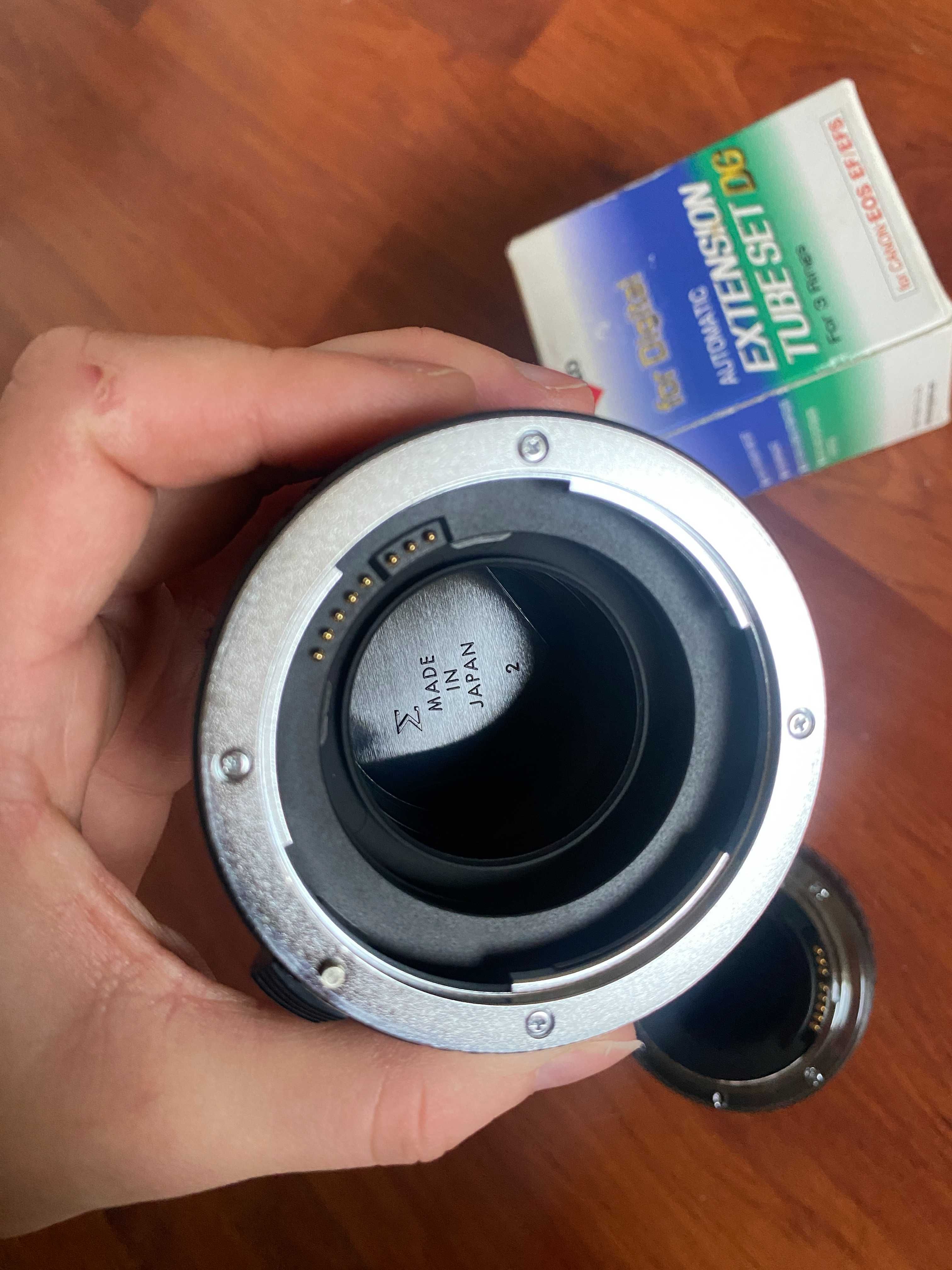 Kenko DG Auto Extension Tube Set zestaw 3 pierścieni Canon EF