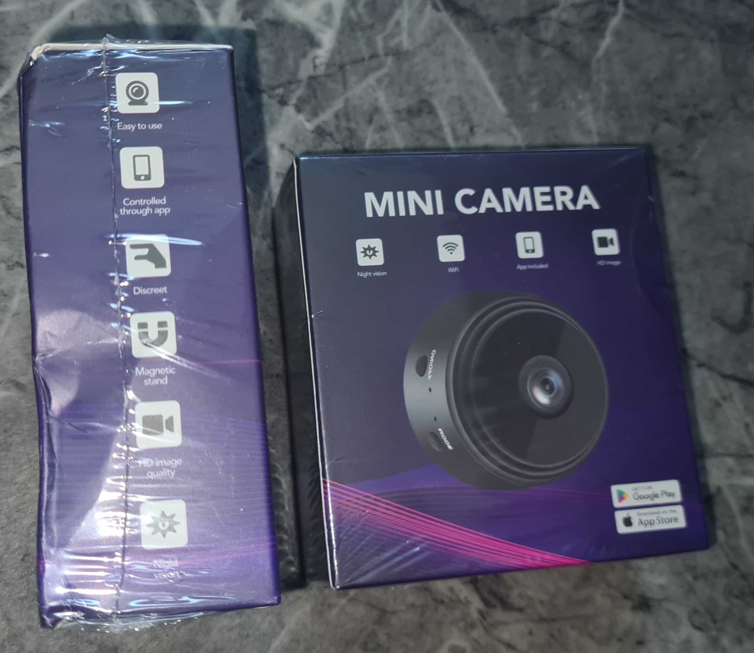 NOWA mini kamera HD szpiegowska z WIFI podgląd na żywo Niania