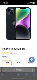 IPhone 14 128 GB Gwarancja