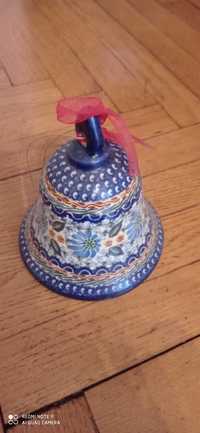 Dzwoneczek, dzwonek  10 x 10cm, duży, ceramika