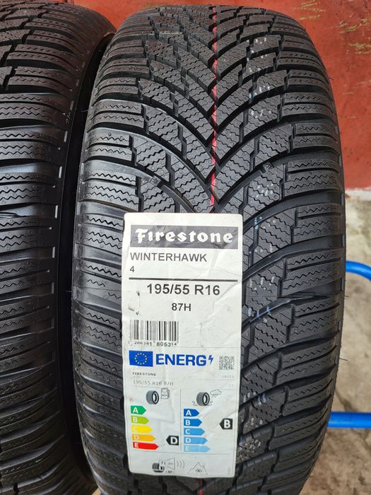 195/55/16 R16 Firestone WinterHawk 4 2шт ціна за 1шт шини