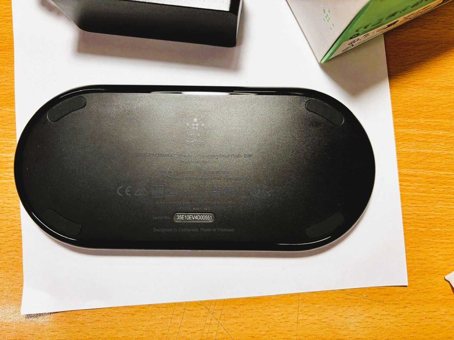 Belkin wireless charging dual pads 15w