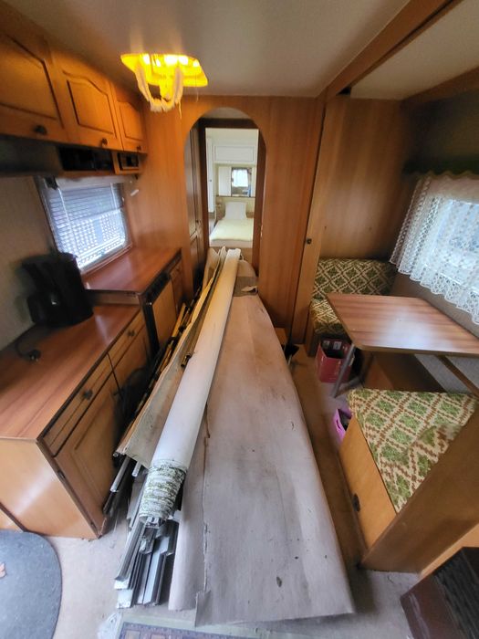 Przyczepa kempingowa knaus 9m DACH OCHRONNY NAMIOT