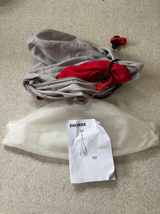 Ikea Ekorre huśtawka, kokon, sakwa, nadmuchiwany fotel wiszący