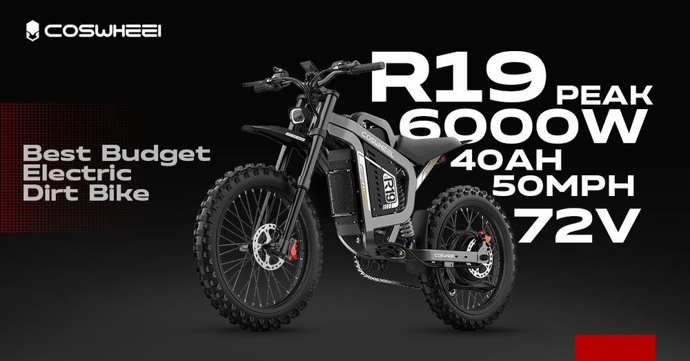 Coswheel R19 6000w 72v 40ah NFC rower elektryczny Surron Talaria