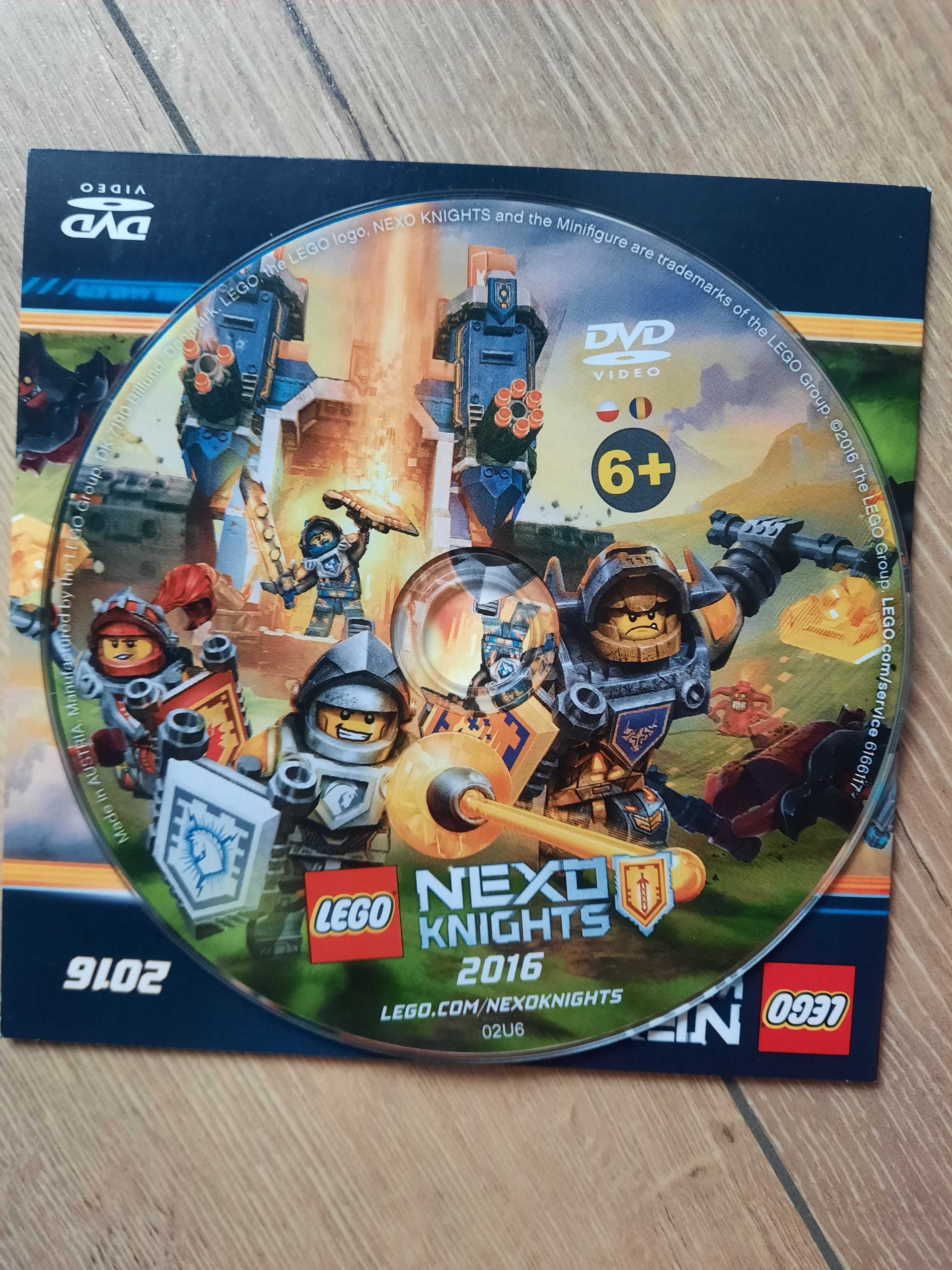Lego ninjago nexo knight DVD Warszawa Bródno