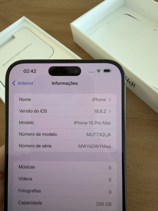 Vendo Iphone 15 Pro Max 256GB