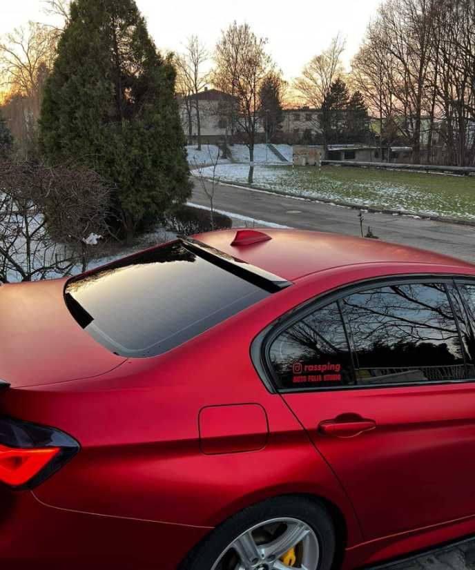 Spoiler lotka daszek BMW F30 CZARNY POŁYSK