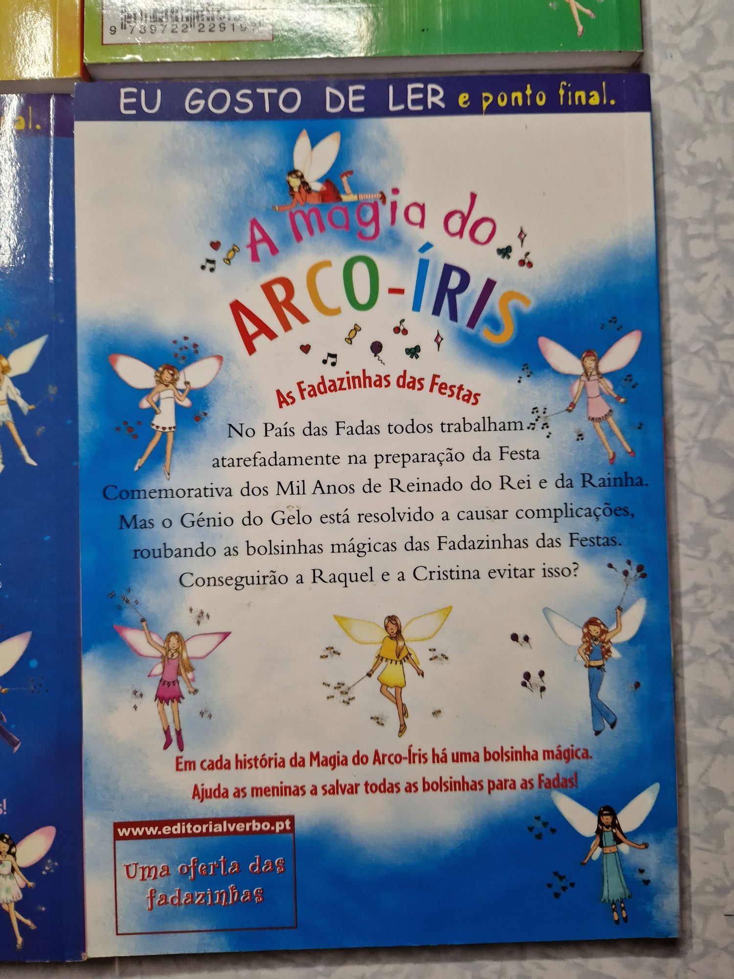 Livros coleção A magia do Arco-Iris