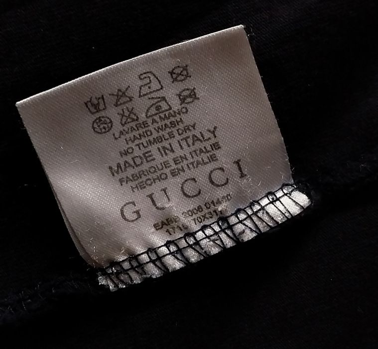 Gucci koszulka damska w czarnym kolorze  S