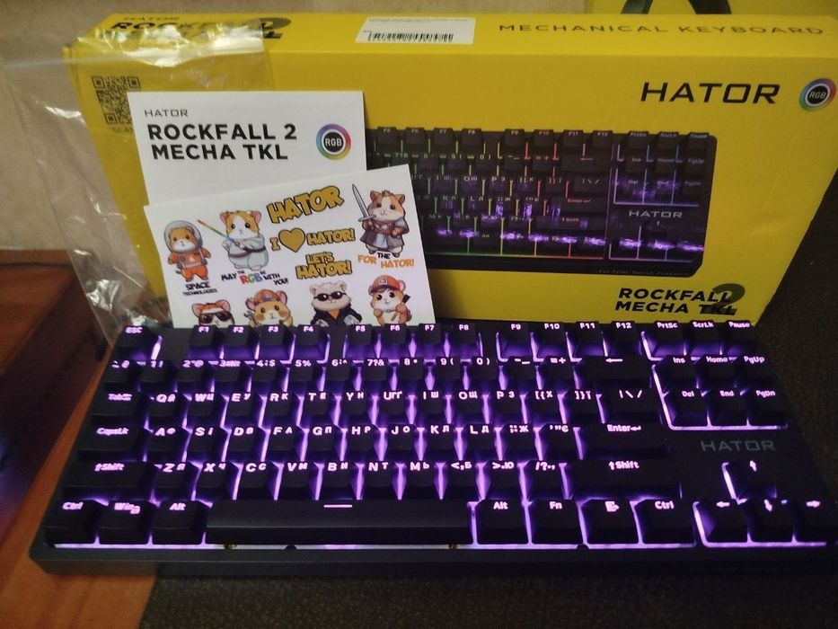 Ігрові клавіатури від HATOR!!!