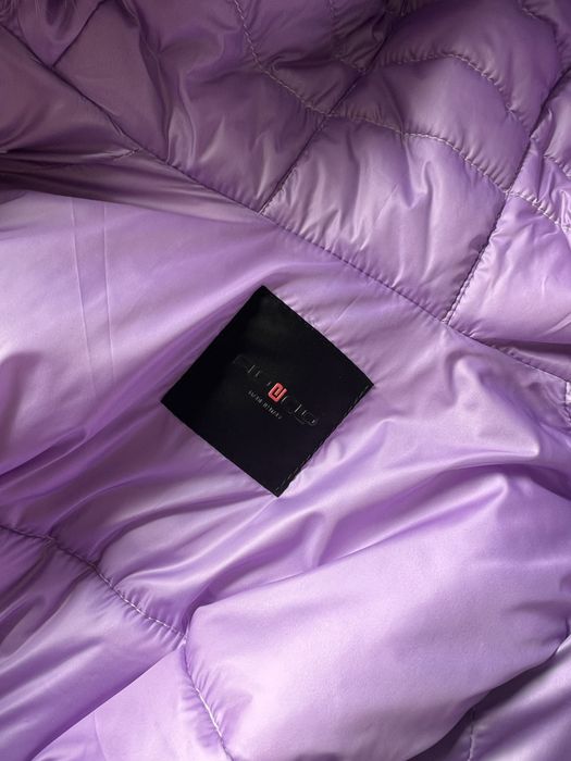 Cekinowa kurtka flo clo liliowy lis